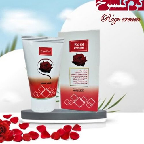 کرم گلسرخ، از بین برنده ماتی پوست، جوانسازی و روشن کننده پوست، آبرسان و مرطوب کننده، از بین برنده جای جوش و لک بارداری

