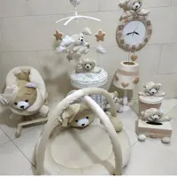 ست خرس نانان اکسسوری اتاق کودک و سیسمونی 