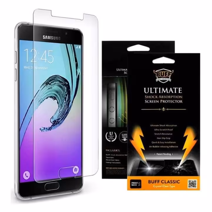 برچسب  ژله ای سامسونگ samsung galaxy A7 2015 خشگیر محافظ صفحه نمایش A700 خشگیر نرم A700F گلکسی کور پریم SM-A700FD a700