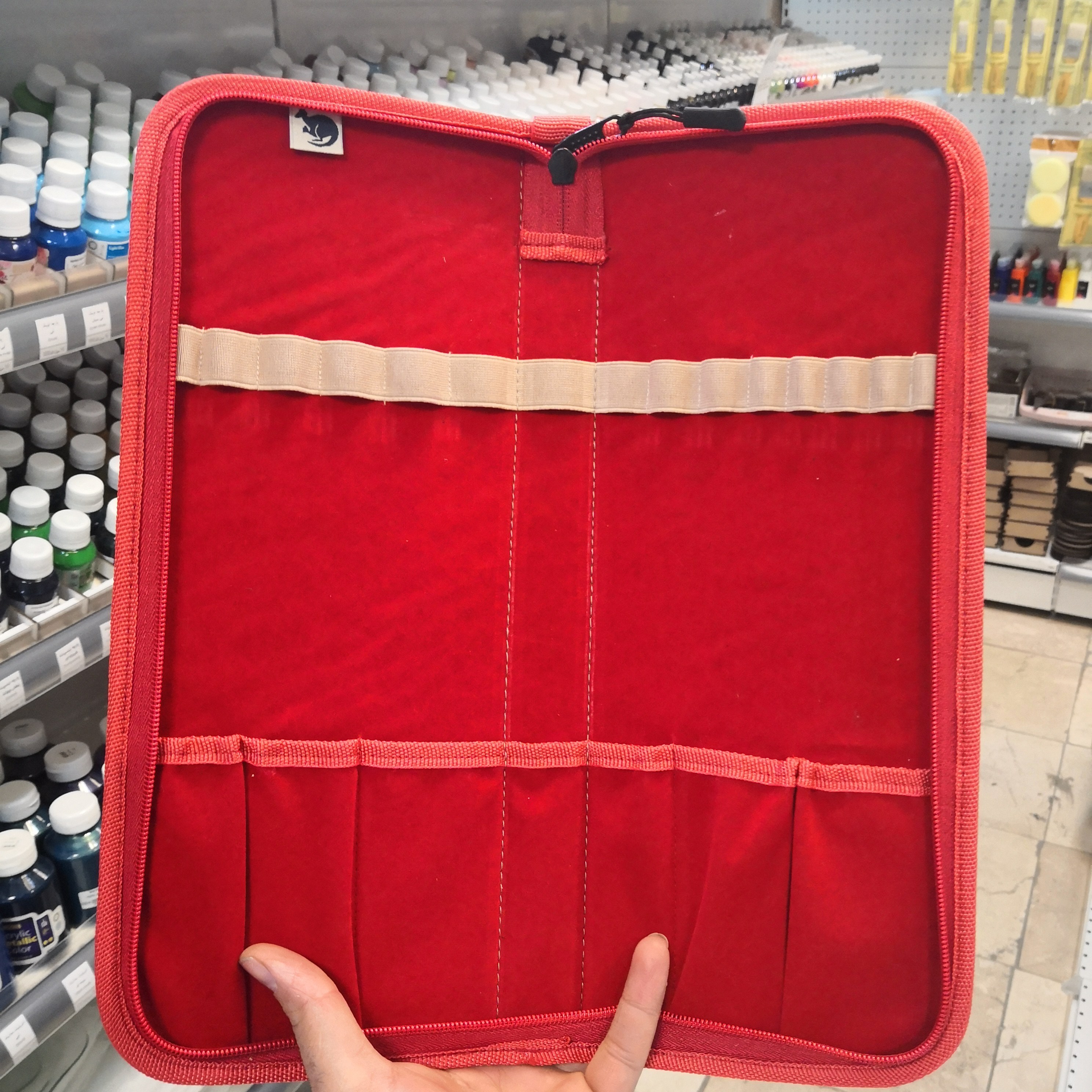 کیف قلم مو جا قلمی کانگورو 2 لت کیفیت درجه 1