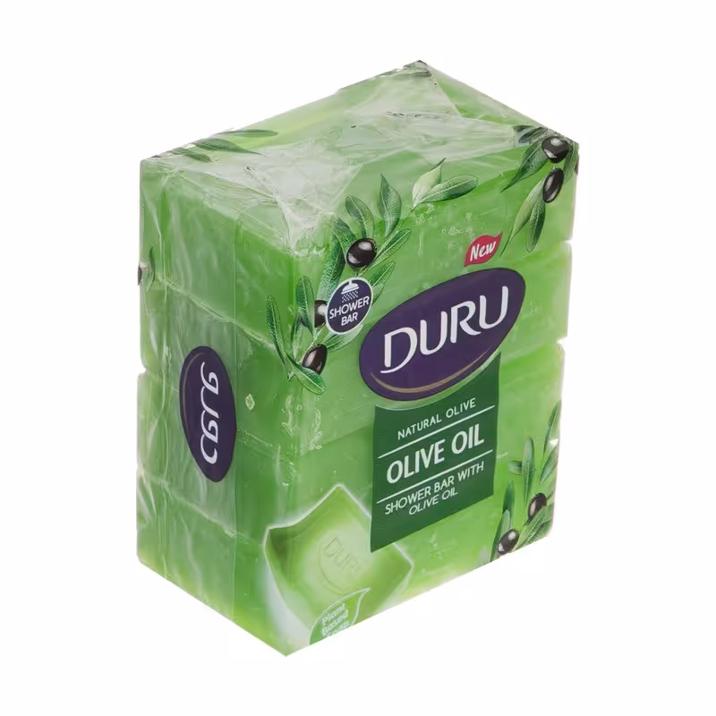 صابون نیمه شفاف دورو مدل Olive Oil وزن 600 گرم بسته 4 عددی