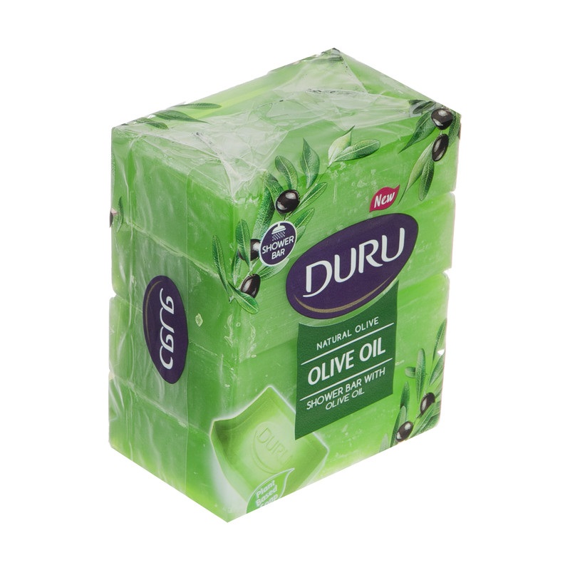 صابون نیمه شفاف دورو مدل Olive Oil وزن 600 گرم بسته 4 عددی