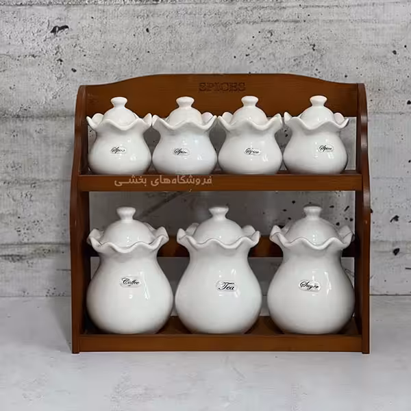 ست پاسماوری سرامیکی 7 پارچه