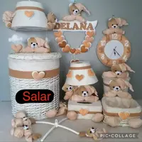 ست سیسمونی خرس نانان سیسمونی و اتاق کودک  در همه رنگ 