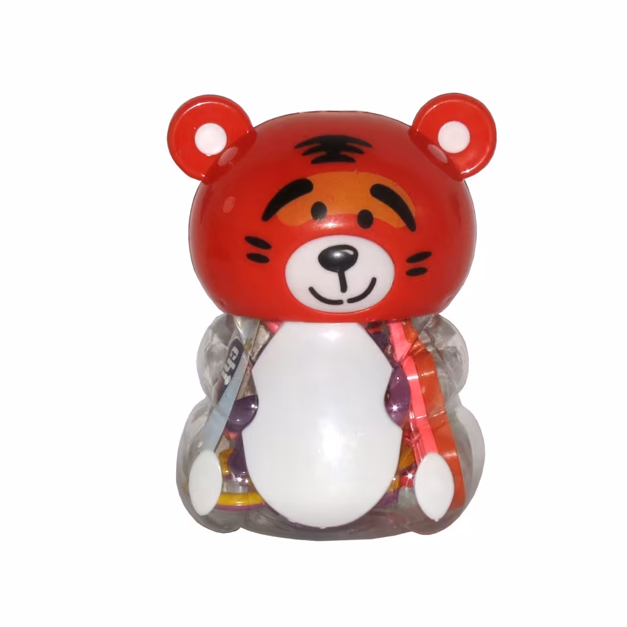 جغجغه طرح حیوانات قرمز مدل T -248 بسته 5 عددی