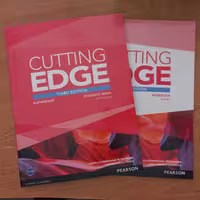 کتاب کاتینگ المنتری Cutting Edge Elementry  همراه با کتاب کار و cd