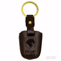 جاسوییچی چرم طبیعی گاوی قهوه ای مناسب دنا پلاس توربو