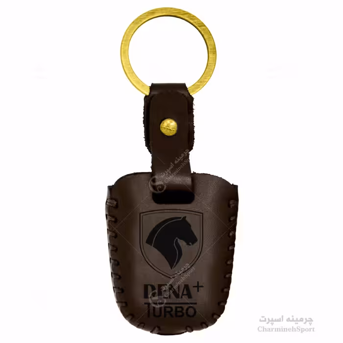 جاسوییچی چرم طبیعی گاوی قهوه ای مناسب دنا پلاس توربو