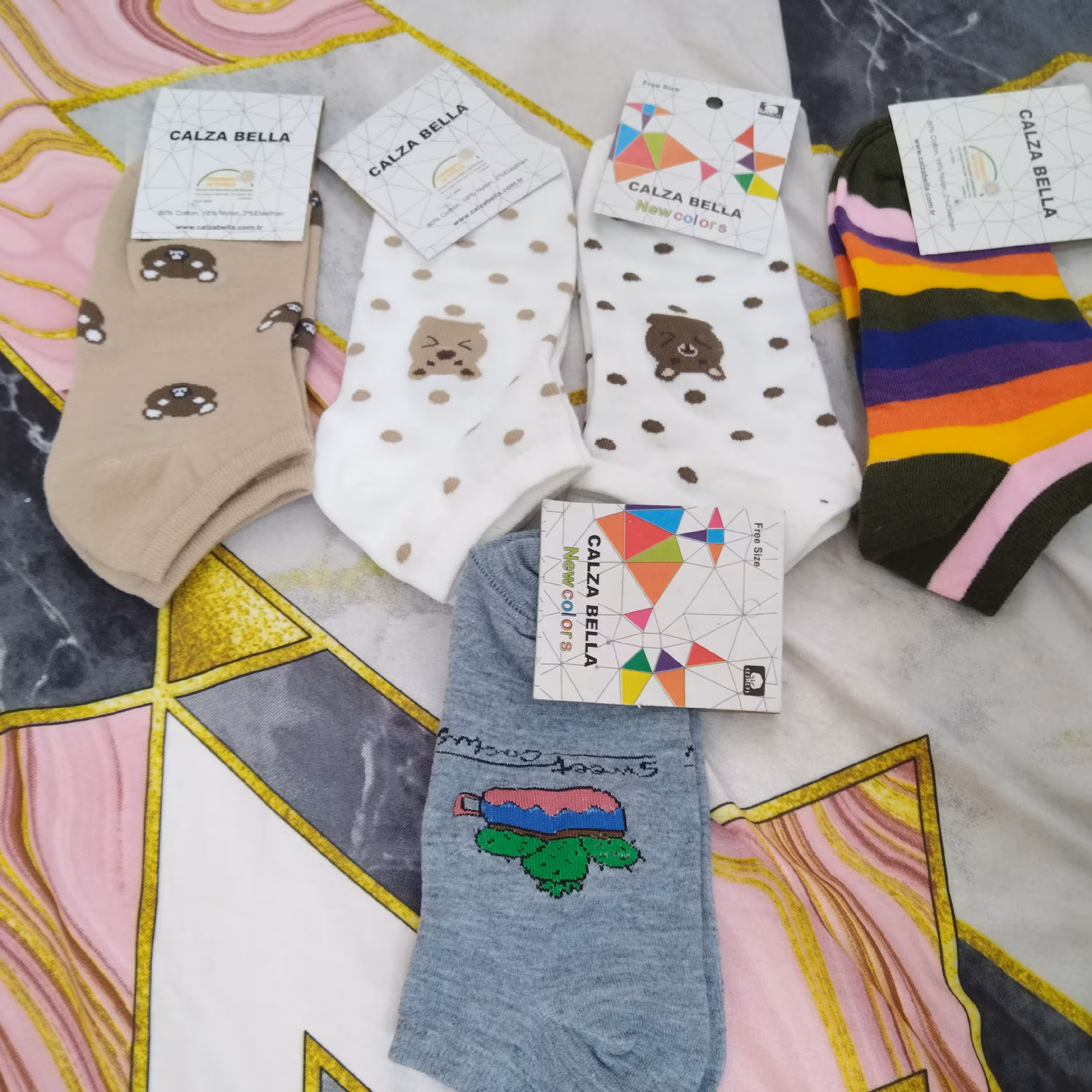 جوراب تمام شد