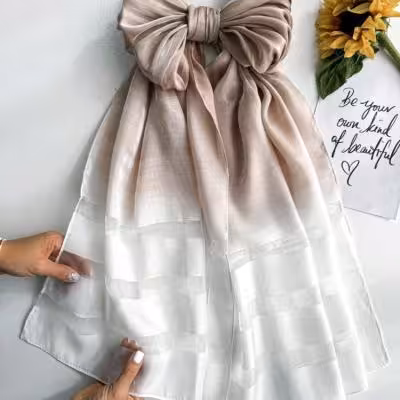 شال نخ ابریشم