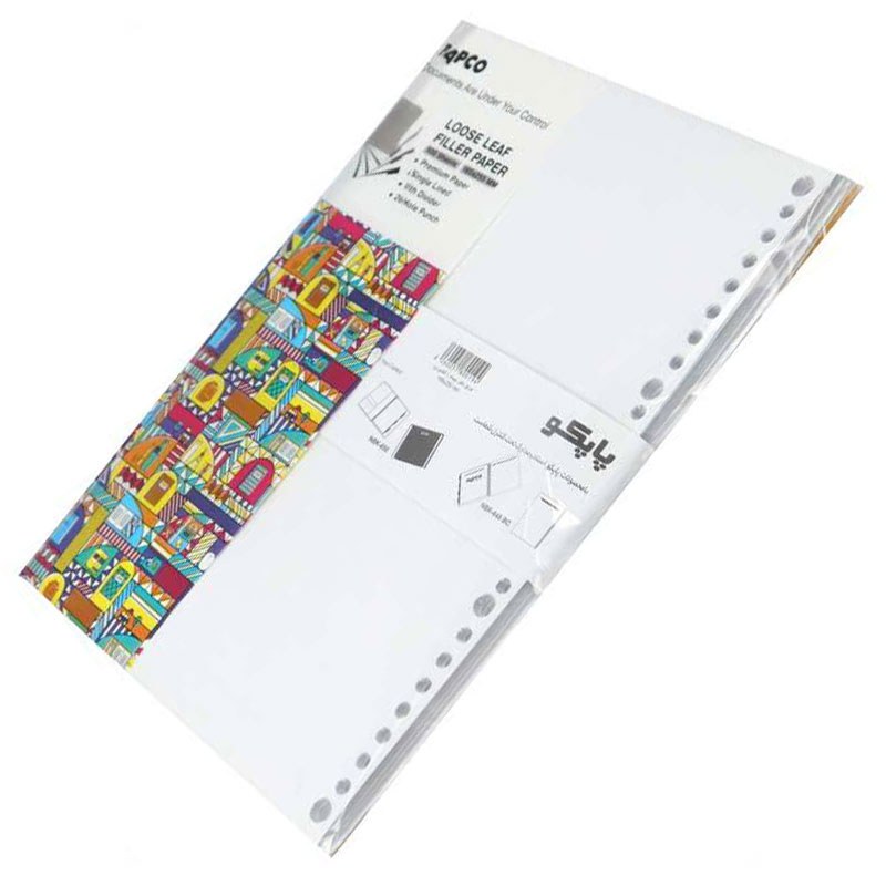 کاغذ یدک کلاسور 26 سوراخ پاپکو مدل NB606 SH