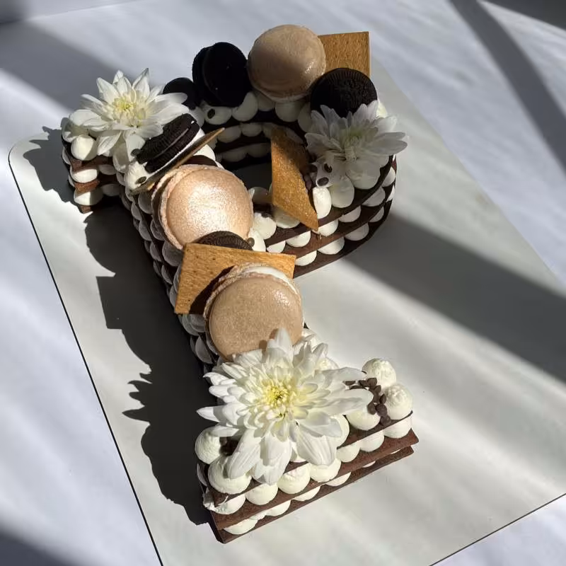 بیسکو کیک شکلاتی