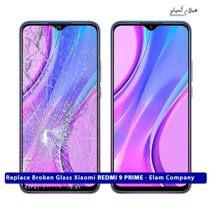 تعویض گلس تاچ ال سی دی شیائومی REDMI 9 PRIME – ضمانتی و بدون ریسک