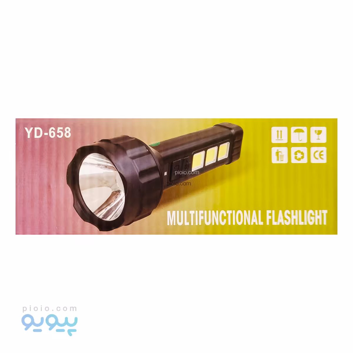 چراغ قوه Multifunction آیتم YD-658 تک و عمده
