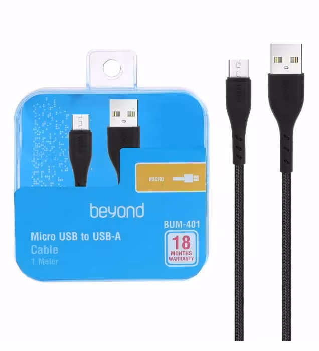 کابل شارژ میکرو یو اس بی بیاند مدل Bum-401