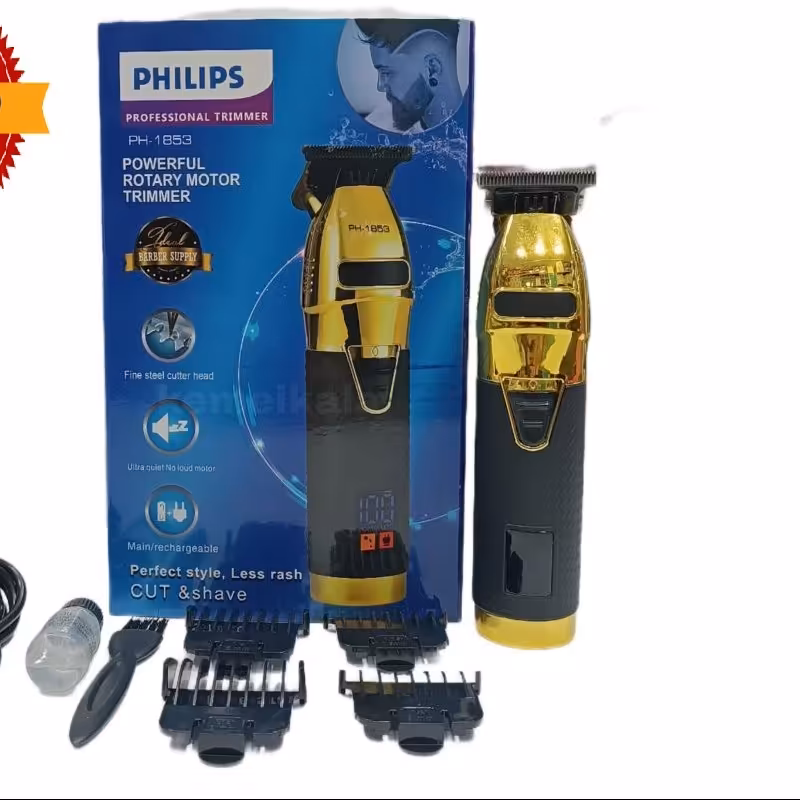 ماشین اصلاح سر و صورت فیلیپس  مدل PH-1853 ( گلد)