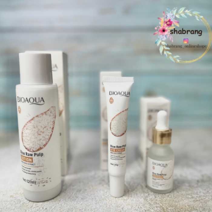 پک محصولات پوستی برنج بیوآکوا