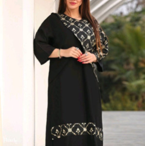 پیراهن زنانه کرپ مدل غزل
