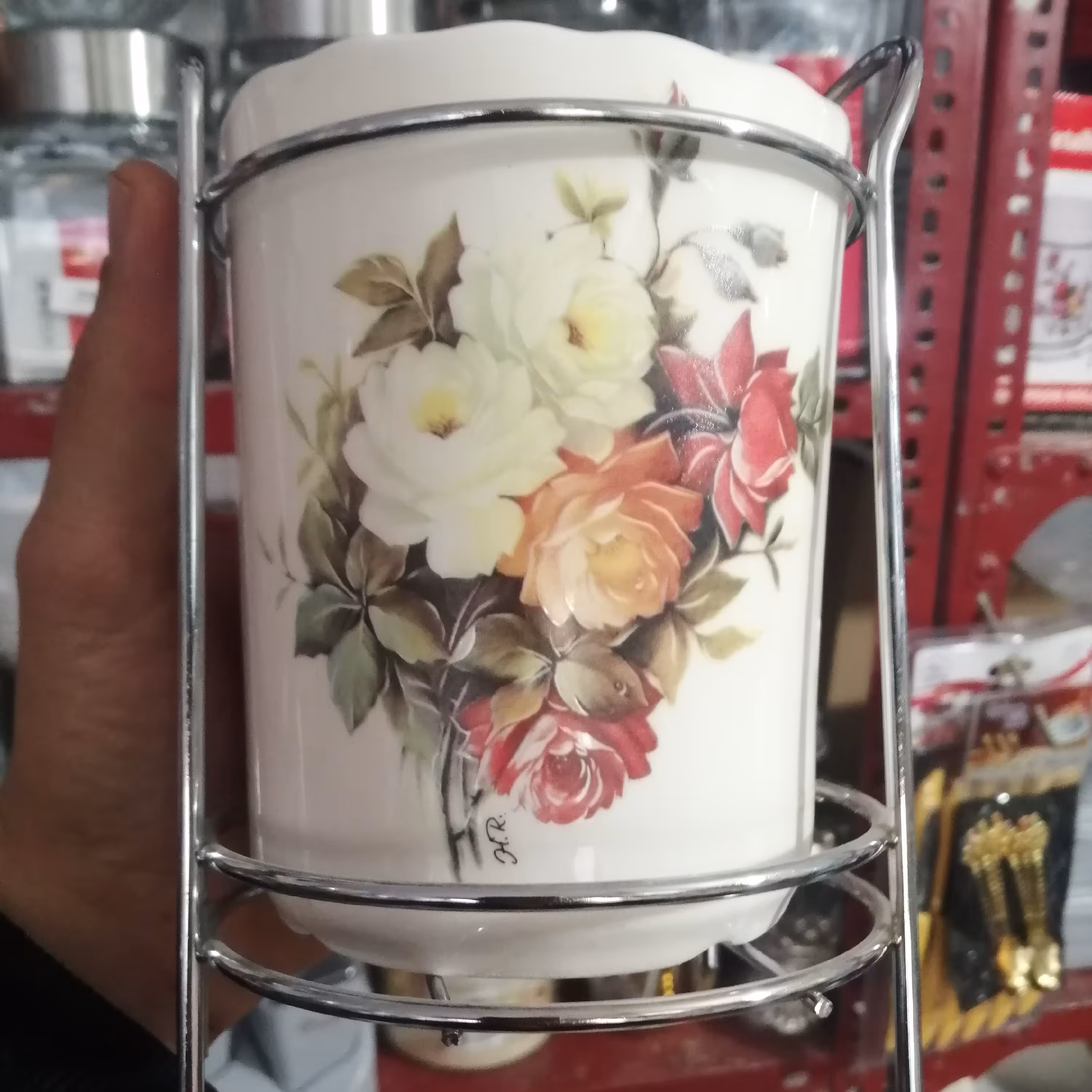 چا قاشق سرامیکی رو میزی 