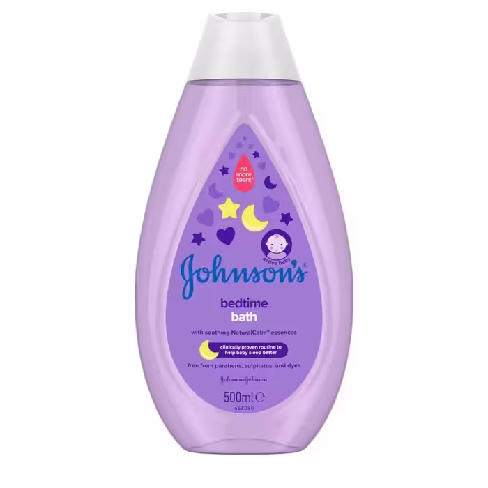 شامپو سر و بدن بنفش 500 میلی لیتر bedtime جانسون johnson