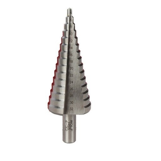 مته مخروطی ولف مدل HSS-E 4-32