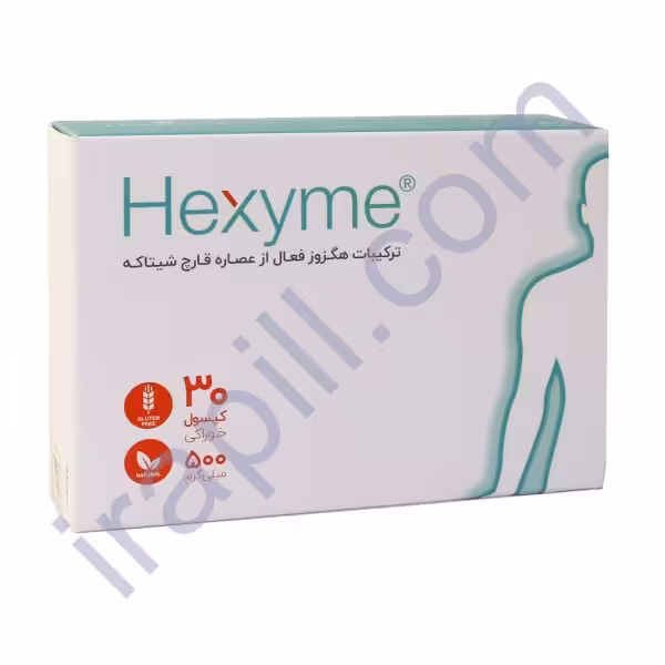 کپسول هگزایم 500 میلی گرم اشبال شیمی 30 عدد