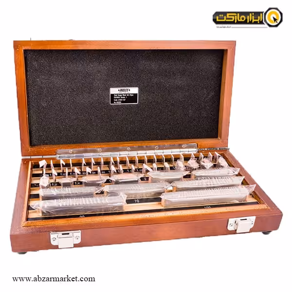 گیج بلوک اینسایز 47 عددی گرید 2 (با گارانتی شرکتی) مدل 247-4100