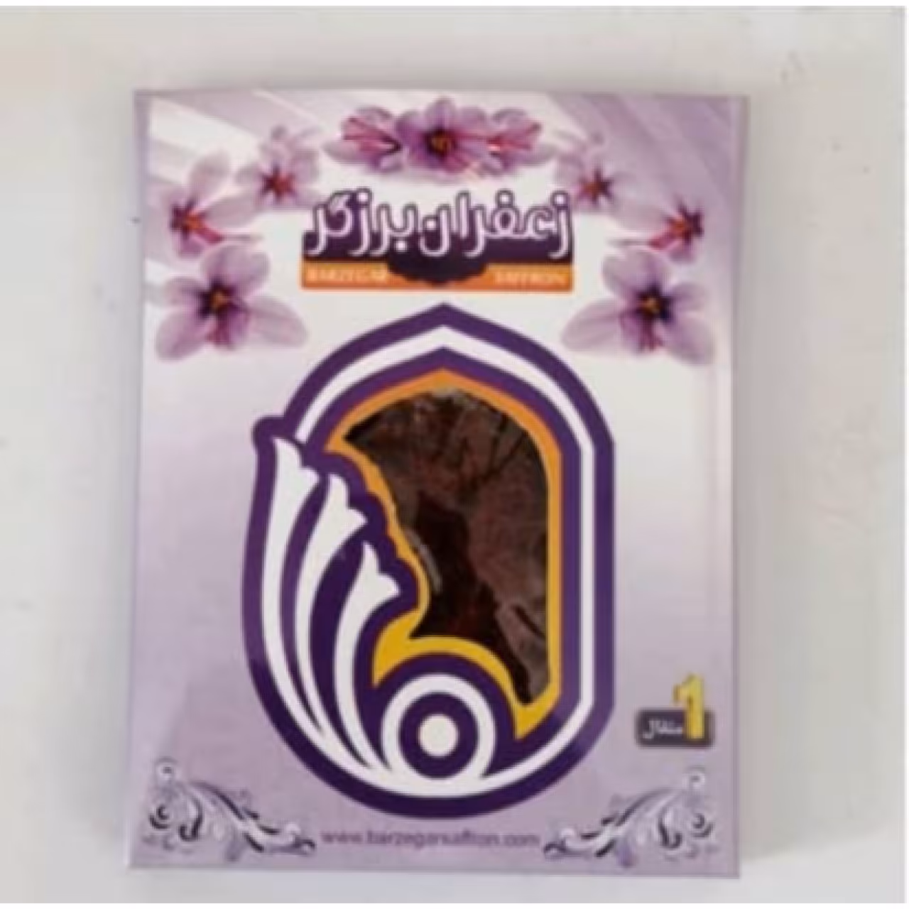 زعفران پاکتی یک مثقال آقای عطار