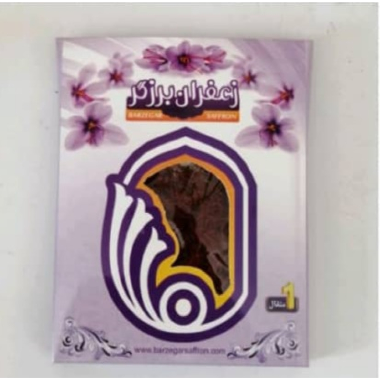 زعفران پاکتی یک مثقال آقای عطار