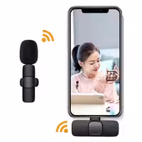 میکروفن بی سیم یقه ای K8 Lightning Wireless Microphone