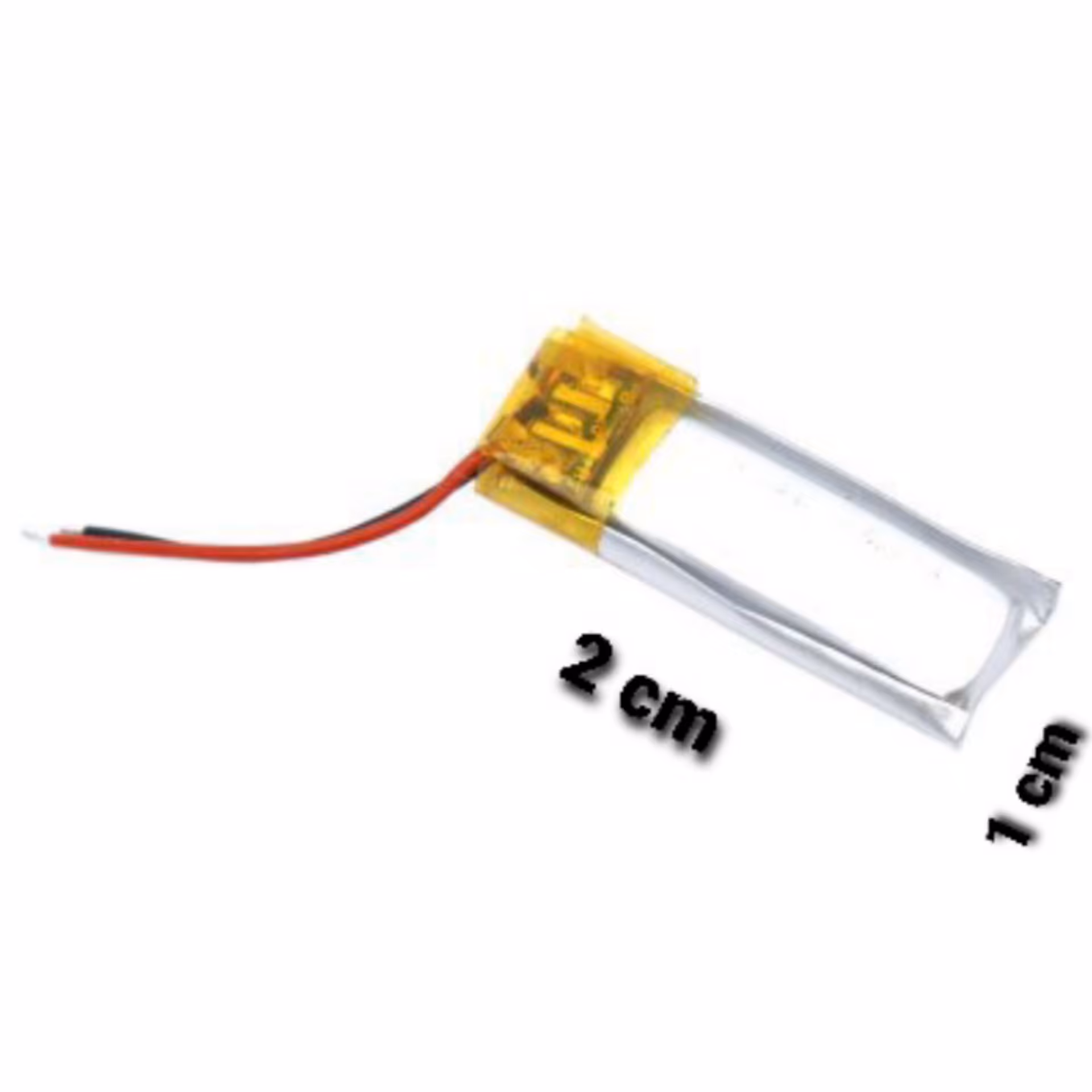 باتری لیتیوم شارژی 150 میلی آمپر 1 در 2 سانت با کیفیت عالی ( باتری هندزفری بلوتوثی )