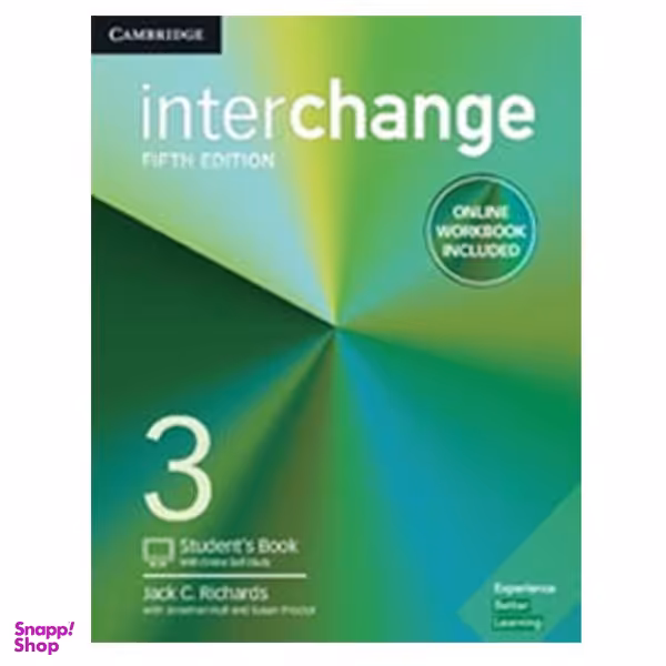 کتاب زبان Interchange 3 (5th) SB+WB+CD ویرایش پنجم انتشارات پندار قلم