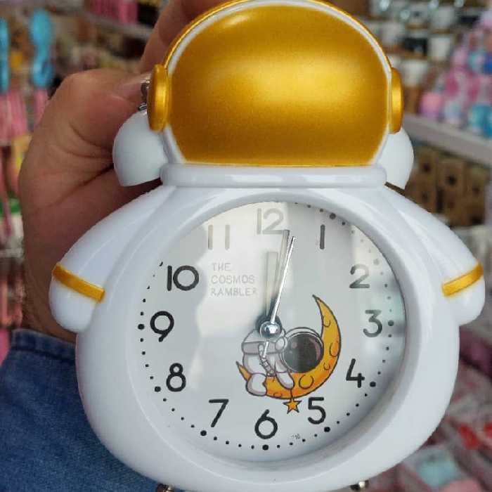 ساعت رومیزی ساعت زنگدار ساعت پسرونه ساعت اسپایدرمن ساعت اتاق کودک 