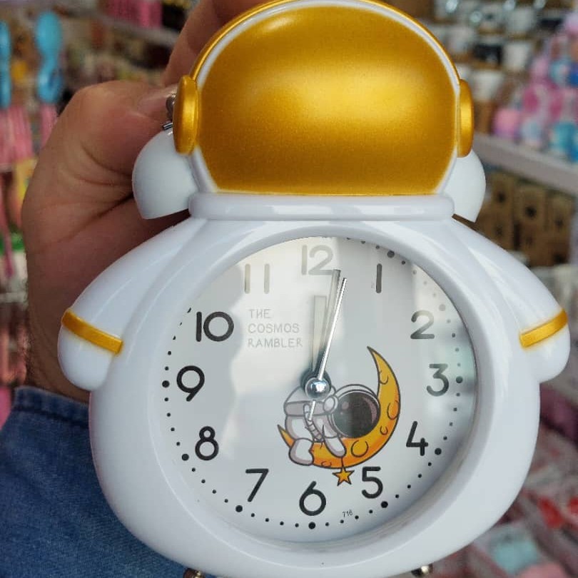 ساعت رومیزی ساعت زنگدار ساعت پسرونه ساعت اسپایدرمن ساعت اتاق کودک 