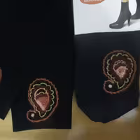 ست جوراب پنتی گلدوزی 1