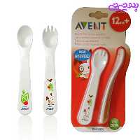 ست قاشق و چنگال کودک اونت avent مدل Rabbit SCF712 | سیسمونی بدو نی نی