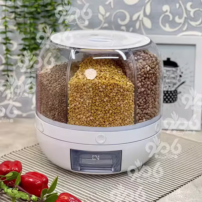 باکس حبوبات تپل چرخشی 4008