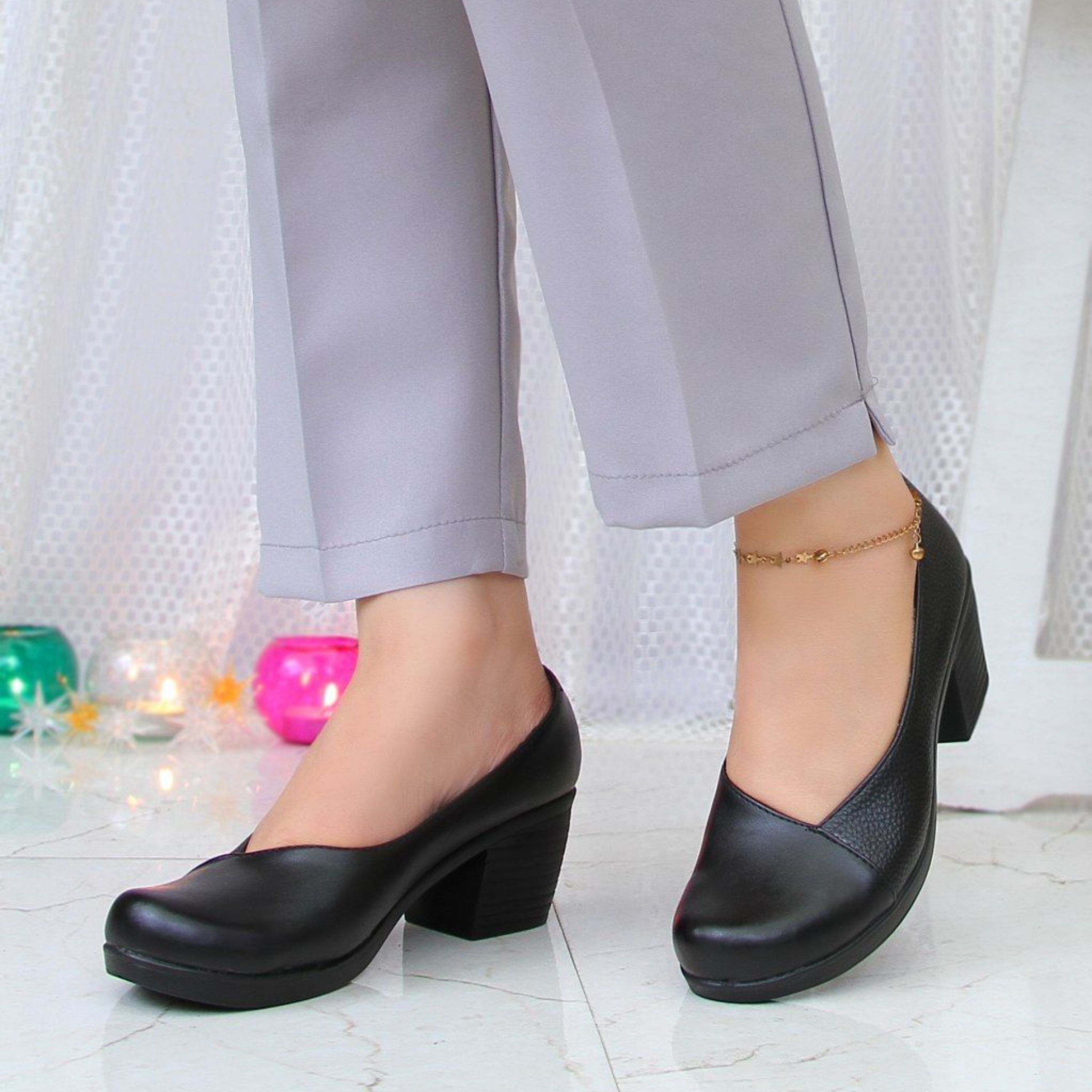 کفش مدل دوتیکه لارا