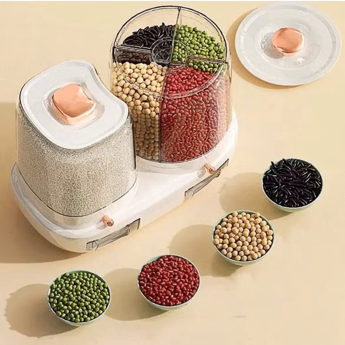 جا حبوباتی جا برنجی دو قلو 