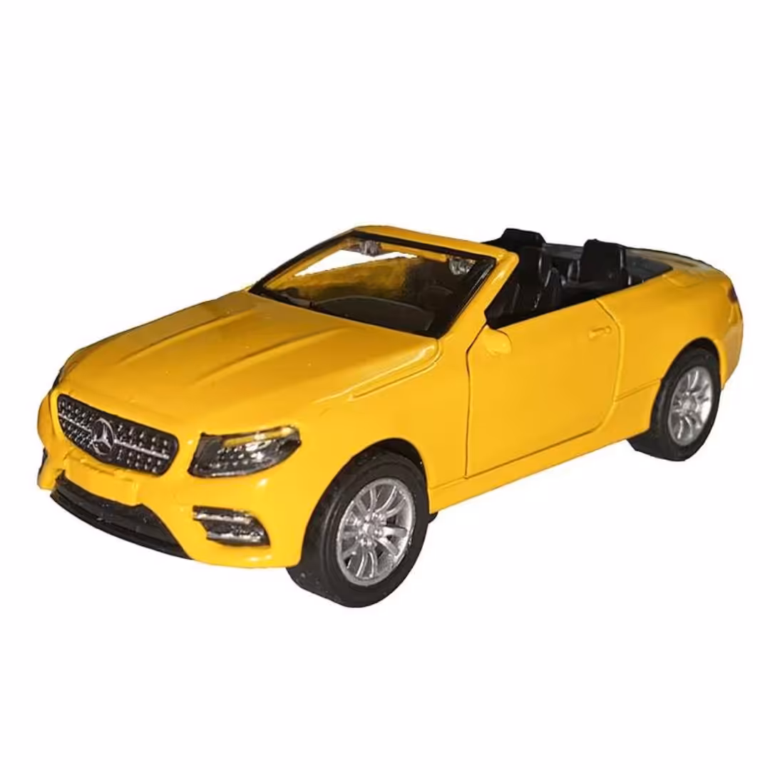 ماشین بازی مدل عقب کش فلزی طرح بنز کروک کد 01 رنگ سفید