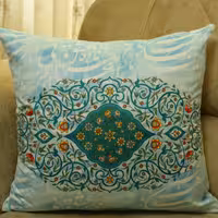 کاور کوسن دو روچاپ ابعاد 45در 45 طرح خطاطی