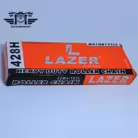 خرید و قیمت زنجیر موتورسیکلت 428H - 102L برند لیزر (LAZER)