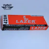 خرید و قیمت زنجیر موتورسیکلت 428H - 102L برند لیزر (LAZER)