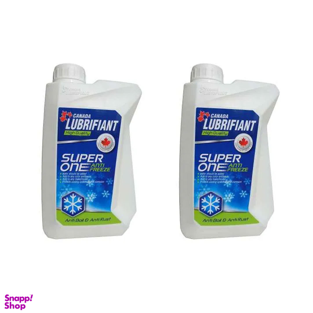 ضد یخ خودرو کانادا لوبریفنت مدل Super ONE حجم 1000 میلی لیتر بسته 2 عددی