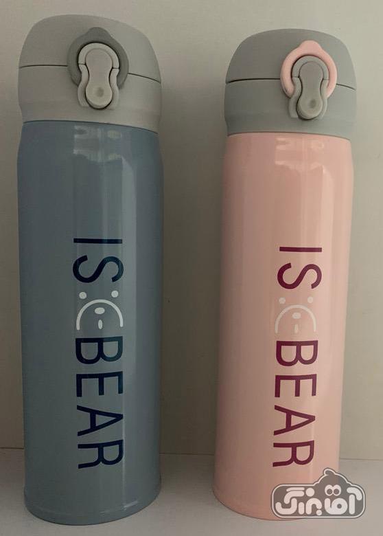 فلاسک 500 میلی لیتر طرح IS BEAR