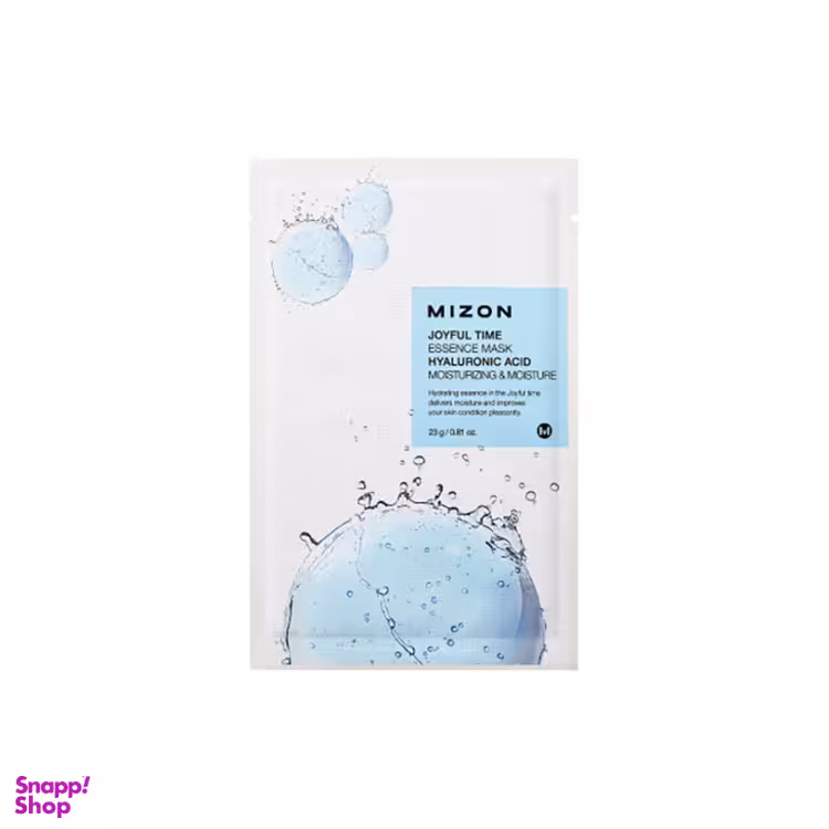 ماسک ورقه ای صورت میزون مدل Hyaluronic Acid وزن 23 گرم
