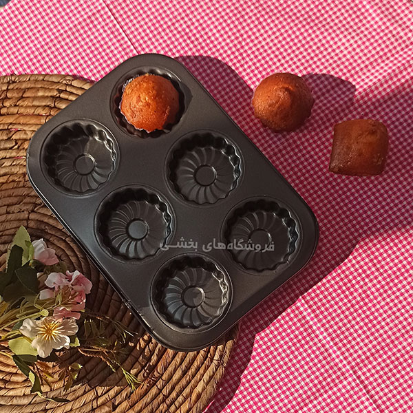 قالب شیرینی و کاپ کیک تفلون