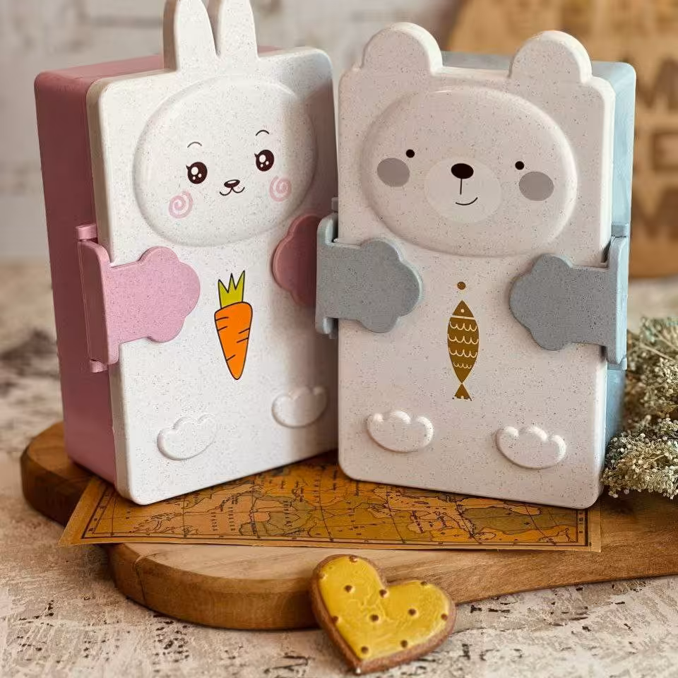 ظرف غذا لوکس وارداتی ظرف غذا کودک فانتزی کره ای اورجینال 