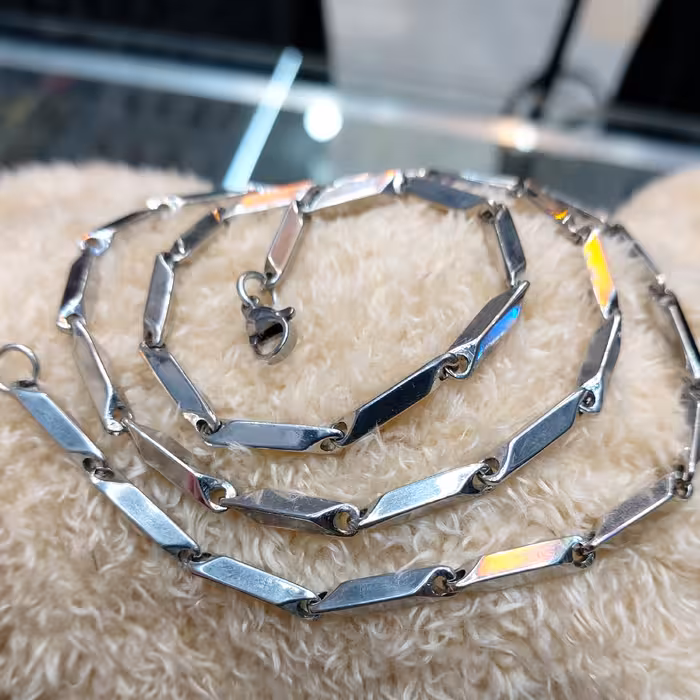 زنجیر کبریتی استیل سیلور رنگ ثابت با ضمانت