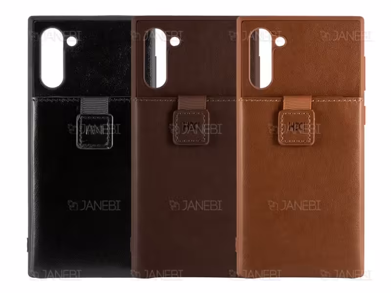 قاب چرمی چندمنظوره سامسونگ HDD Invisible Wallet Samsung Note 10
